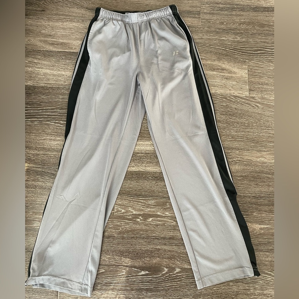 Grey & Black Russel Large Sweatpants